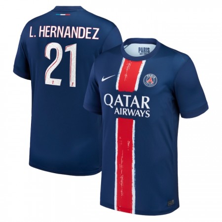 Paris Saint Germain Lucas Hernandez 21 Thuisshirt 2024-25